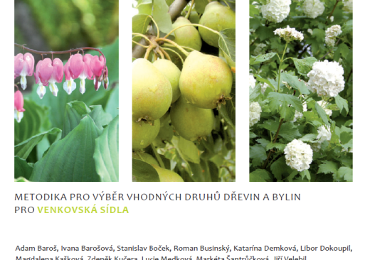 Metodika pro výběr vhodných dřevin a bylin